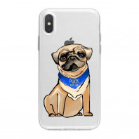 Патріотичний чохол для iPhone X і Xs з малюнком "Puck Futin" Патріотичний чохол для iPhone X і Xs з малюнком "Puck Futin"